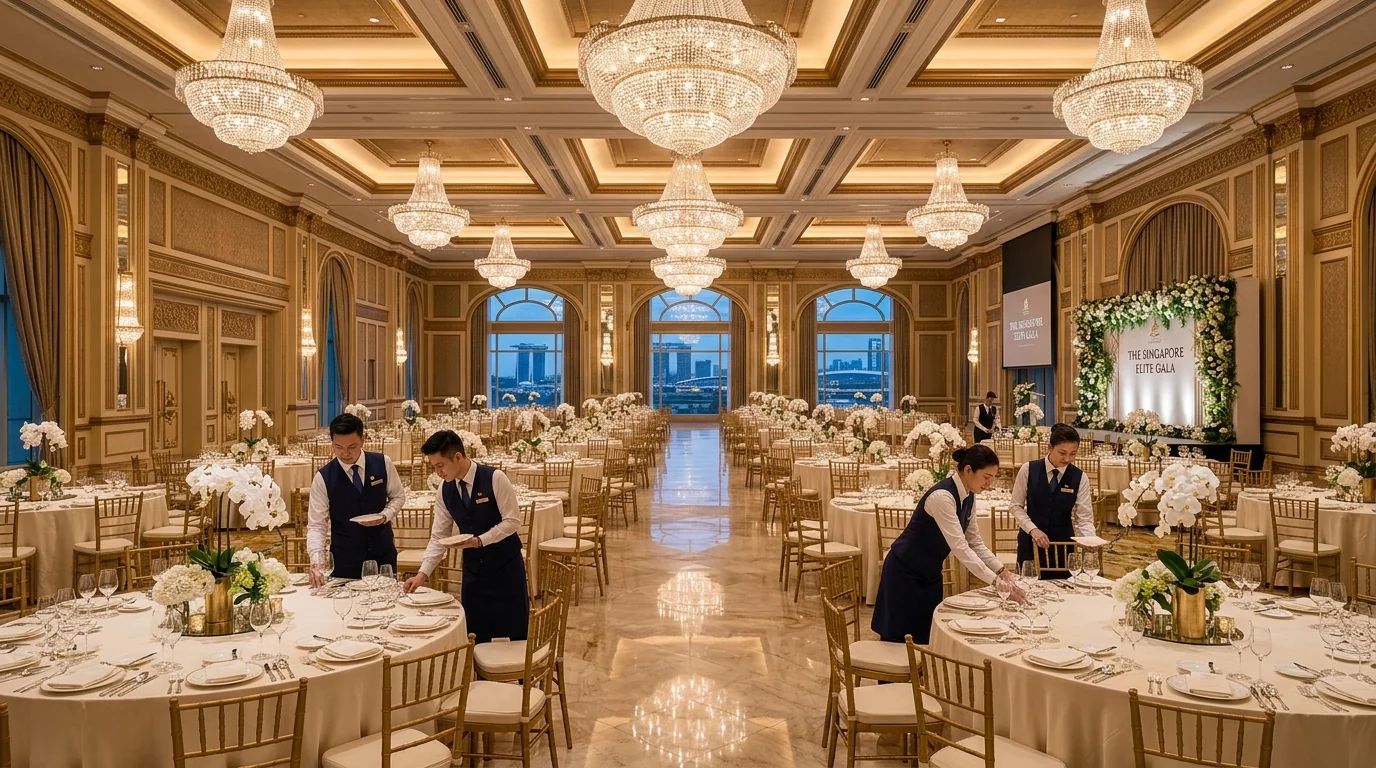 Event and venue cleaning