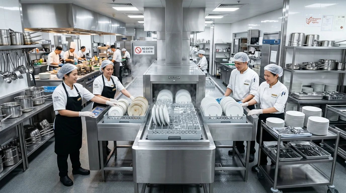 F&B Stewarding Manpower & Kitchen Workforce
